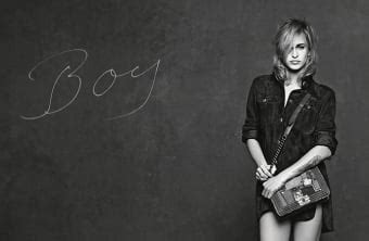 chanel boy alice dellal|ALICE DELLAL EMBODIES THE BOY CHANEL.